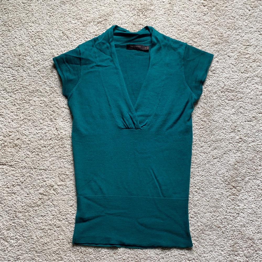 The Limited Cap-sleeved Sweater